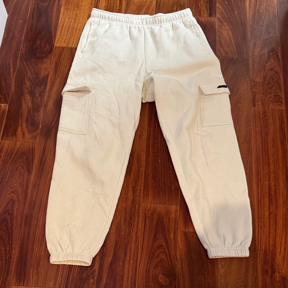 PacSun Cream Cargo Joggers